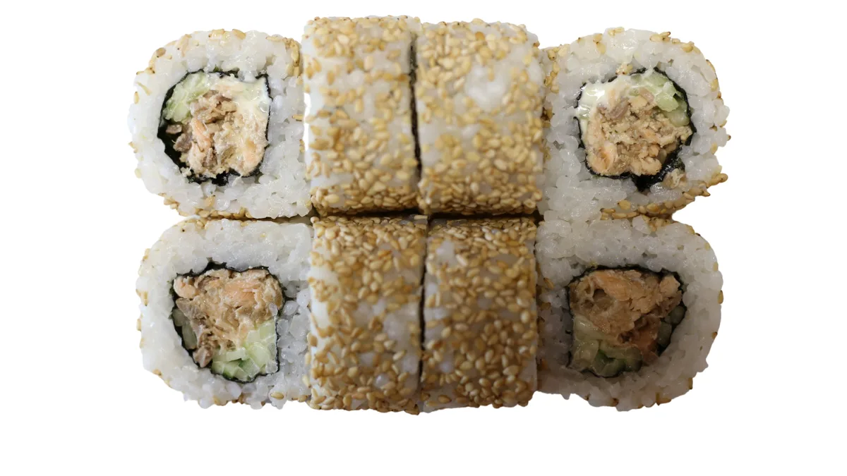 Grill Salmon roll