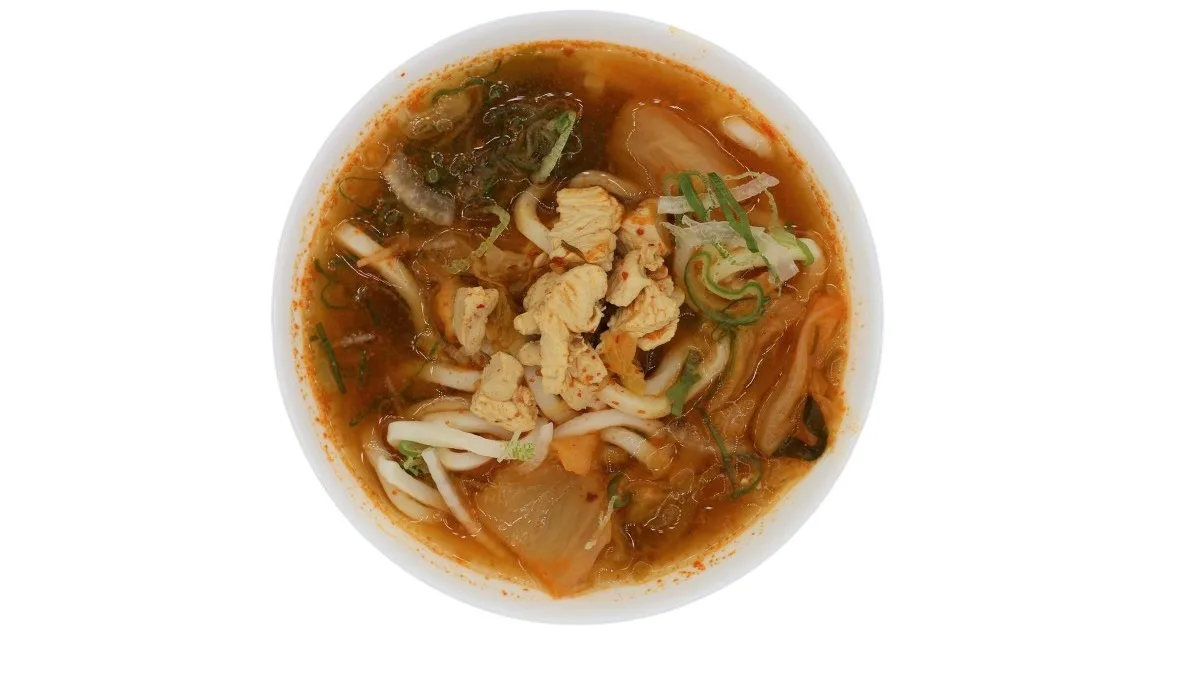 KimChi Udon polévka