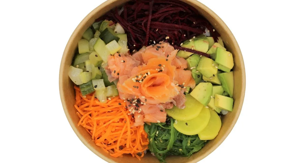 Smoked Salmon Poke Salát XL