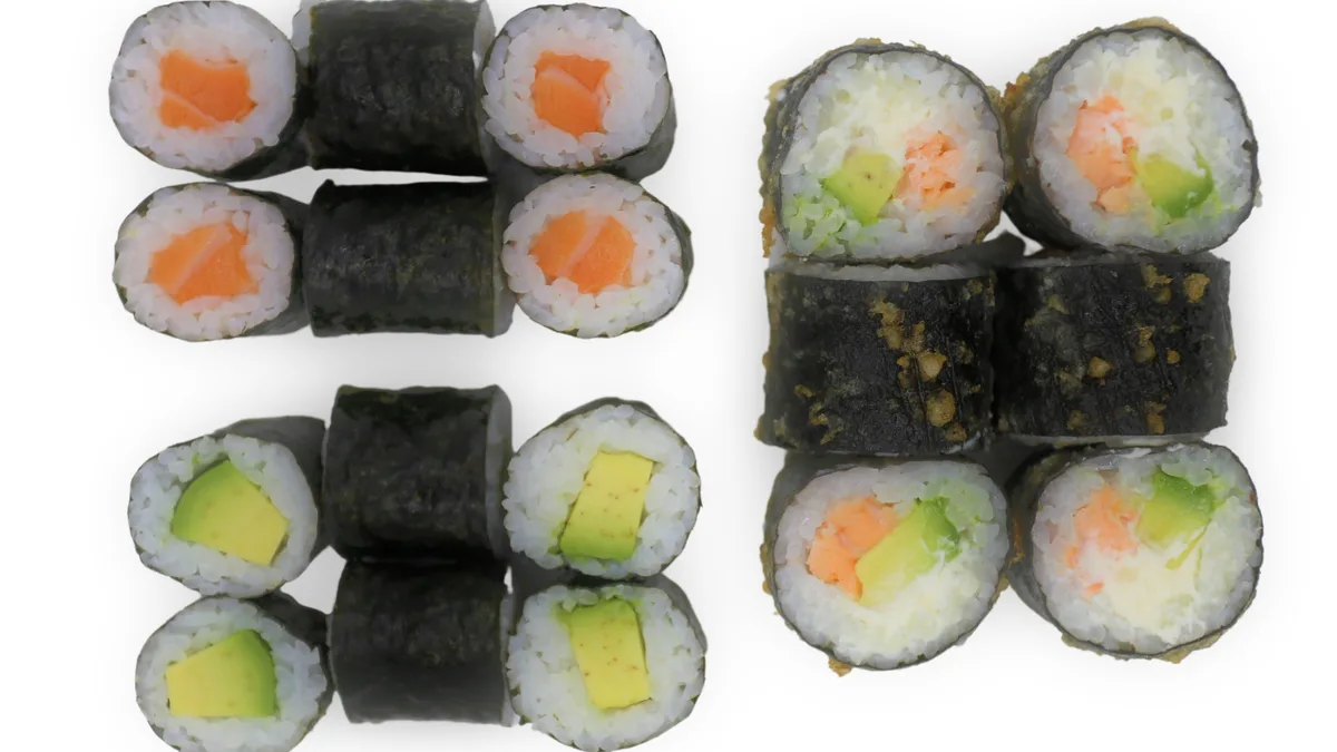 Tempura sushi set NEW