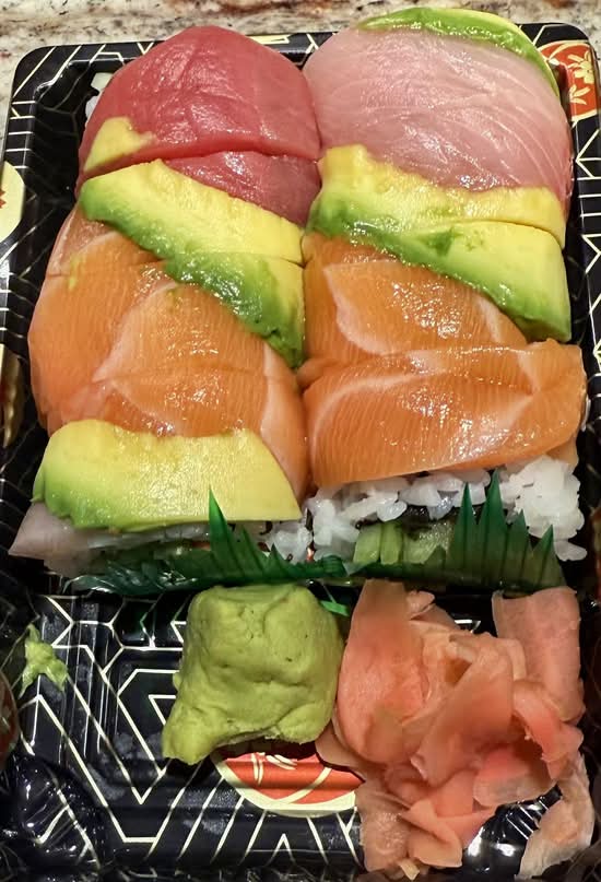 1. Rainbow Roll