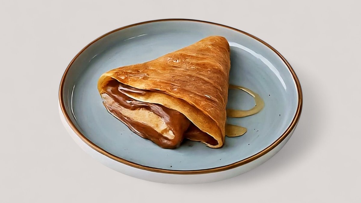 Nutella в карамельном соусе