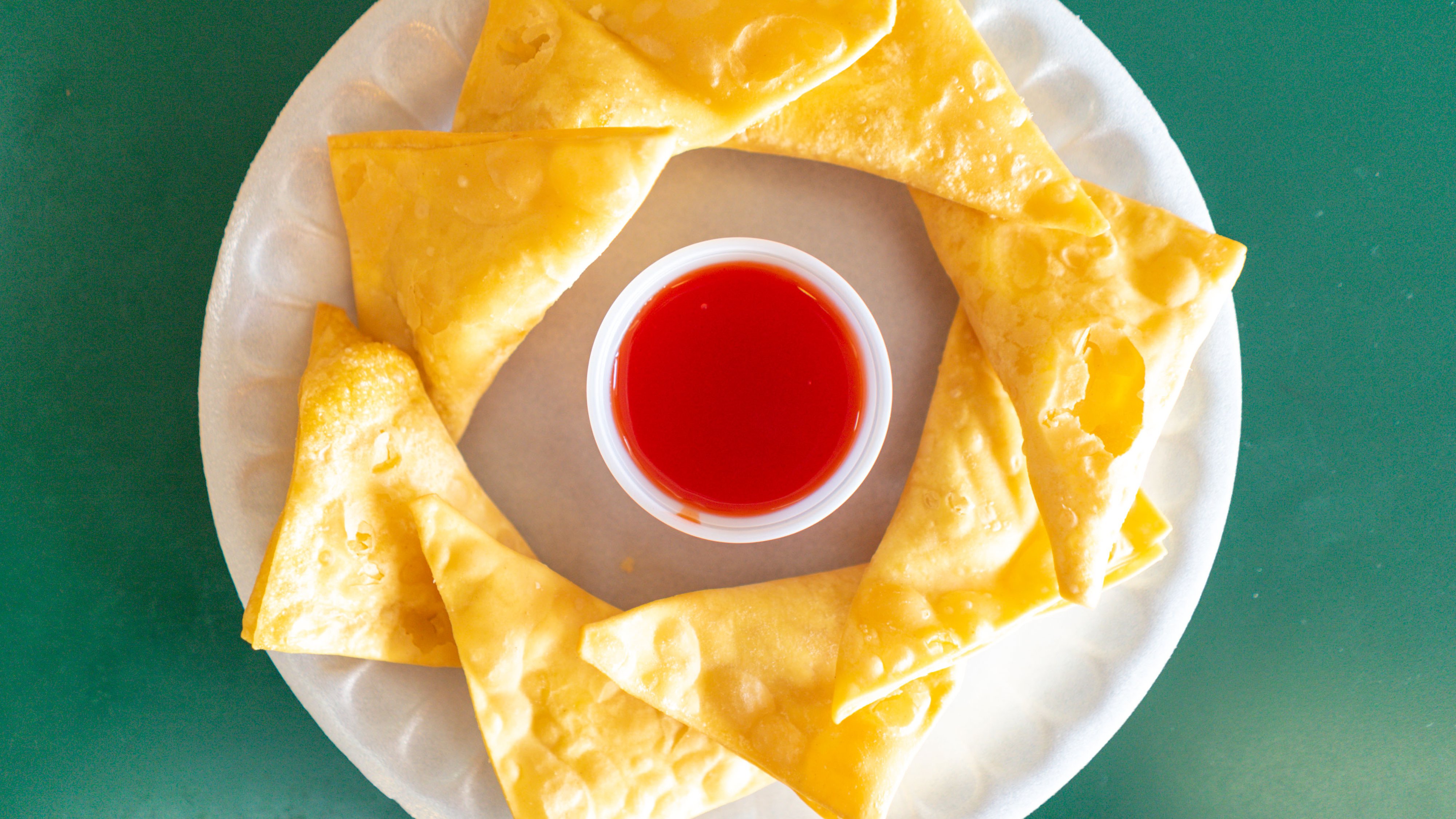 3. Fried Crab Meat Rangoon (8)
