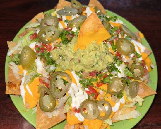 Nachos de chorizo
