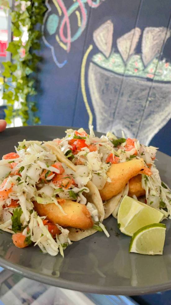 Tacos de camarón(3)