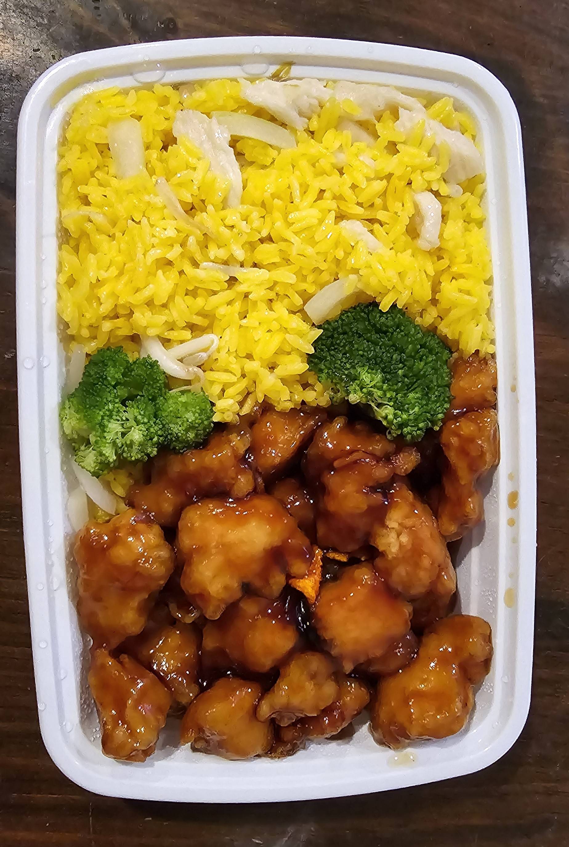 Orange Chicken Combo Platter
