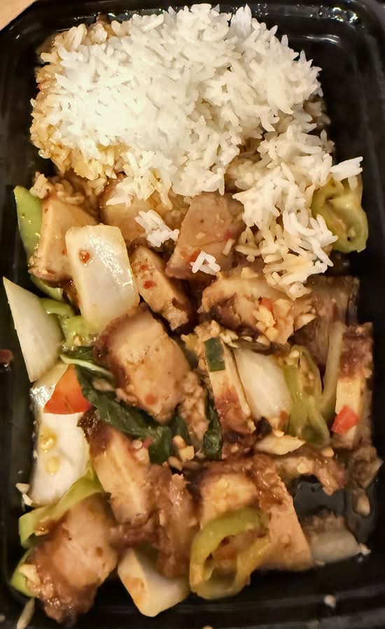 Crispy Pork Belly Thai Basil