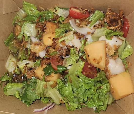 Lychee and Melon Salad