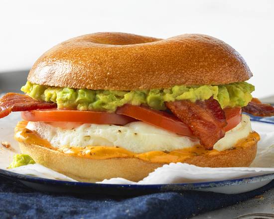 Bacon, Avocado and Tomato Egg White