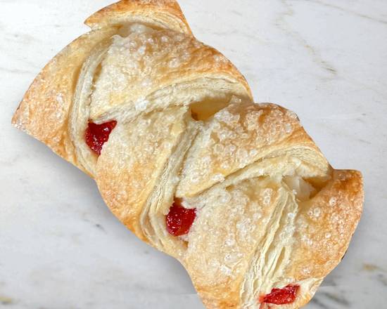 Strawberry and Cream Strudel
