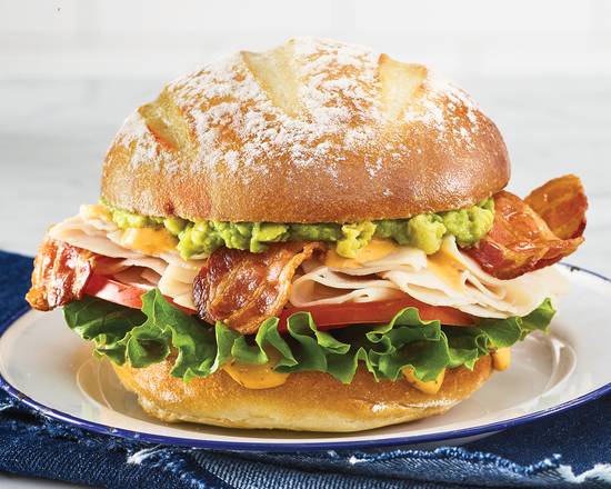 Turkey Avocado Club Sandwich