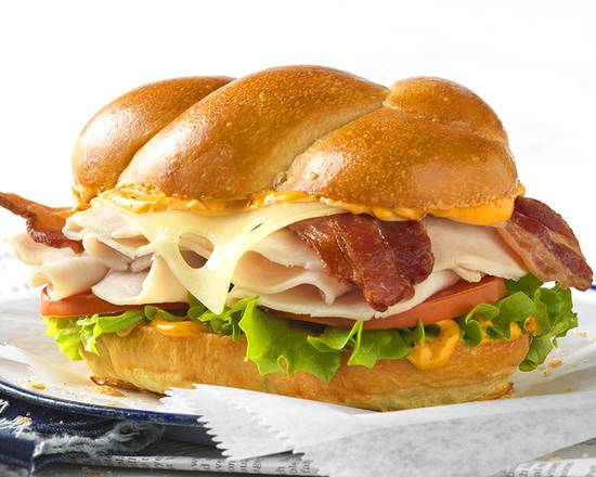 Turkey Bacon and Swiss Sandwich