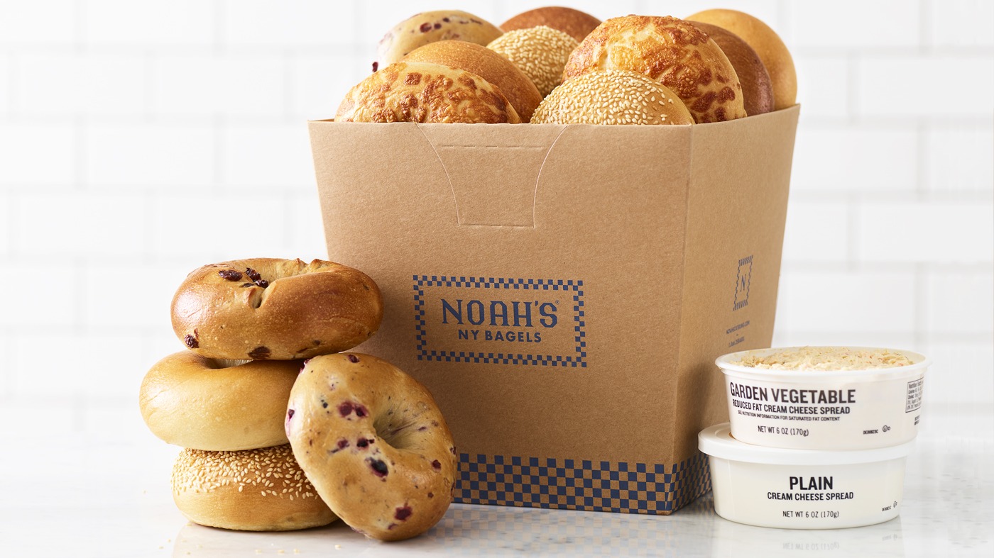 Baker’s Dozen Bagels with Shmear