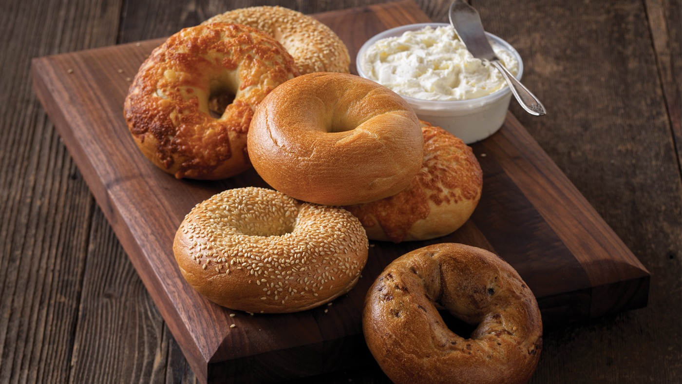 Half Dozen Bagels with Shmear