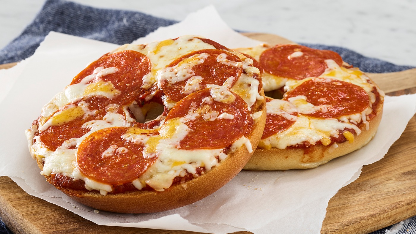 Pepperoni Pizza Bagel