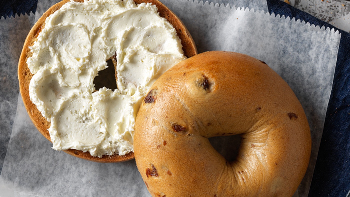 Single Bagel with Shmear