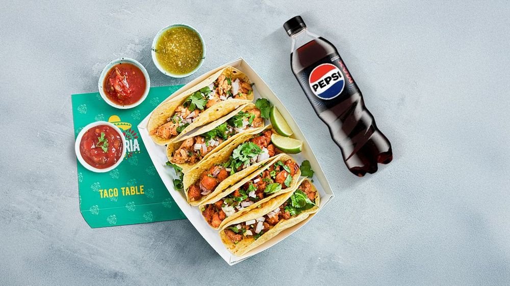 Taco Table + Pepsi Max