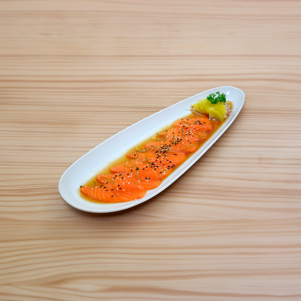 Tiradito de Salmon e Hinojo