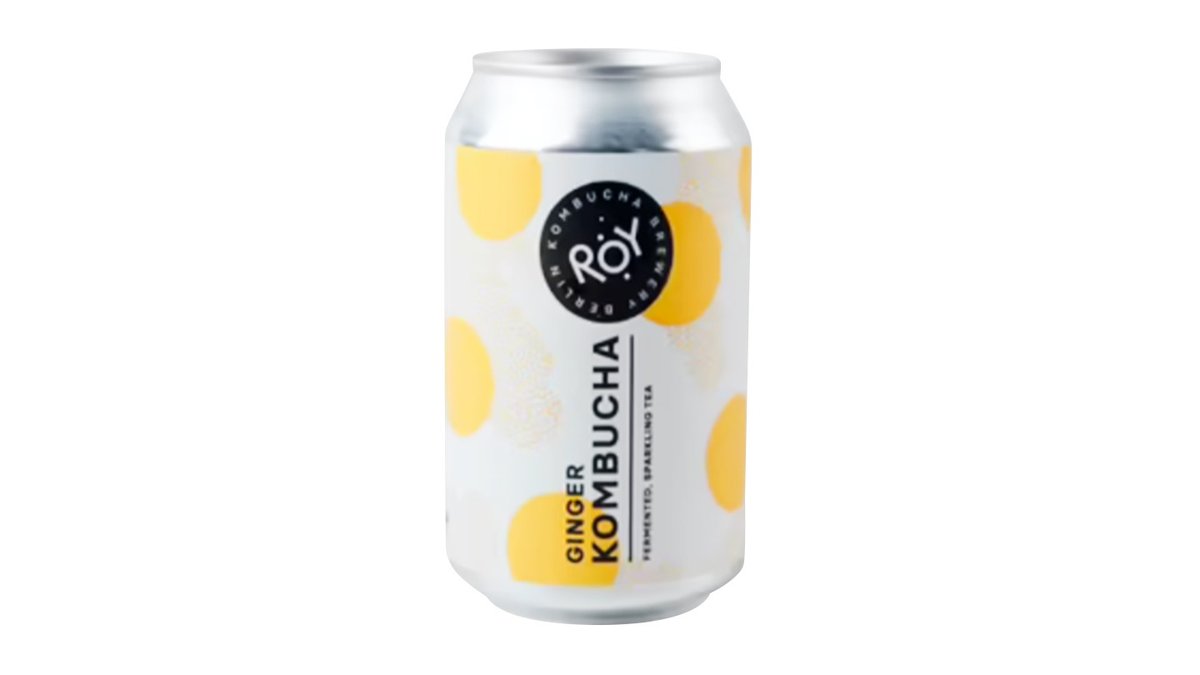 ROY Kombucha Ginger 0.33l