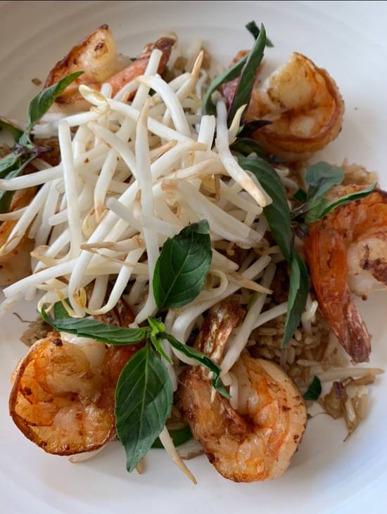 WOK SEARED SHRIMP WITH JASMINE RICE