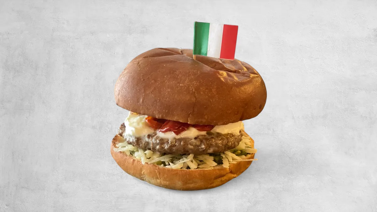Capri burger Menu