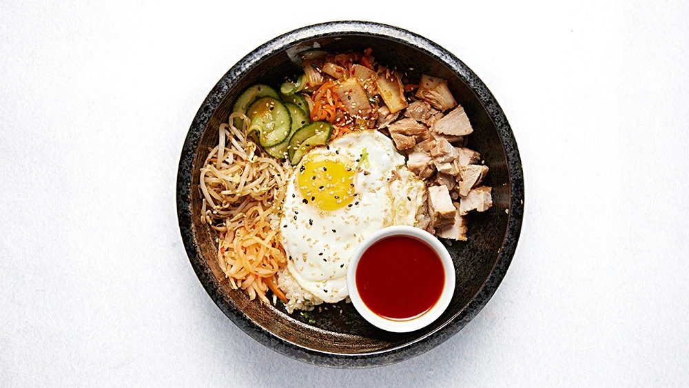 Bibimbap  Kyckling