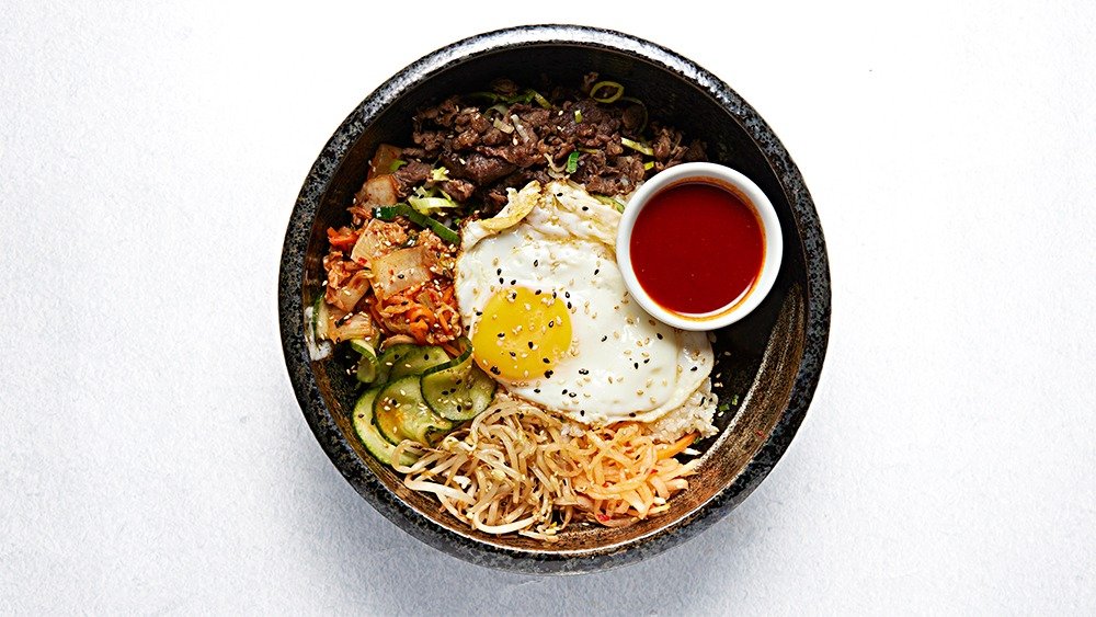 Bibimbap  Nötkött