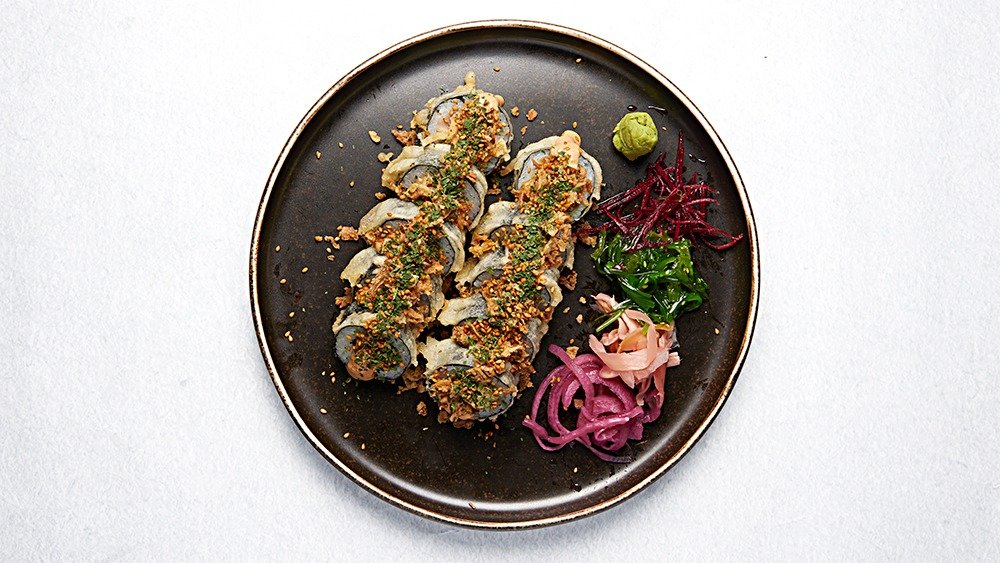 Lättfriterad Spicy Tuna Roll - 10 bitar