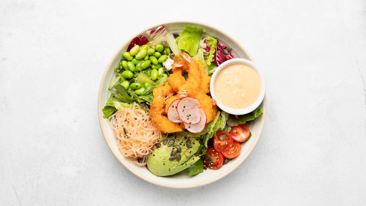 Sallad - Pankoräkor