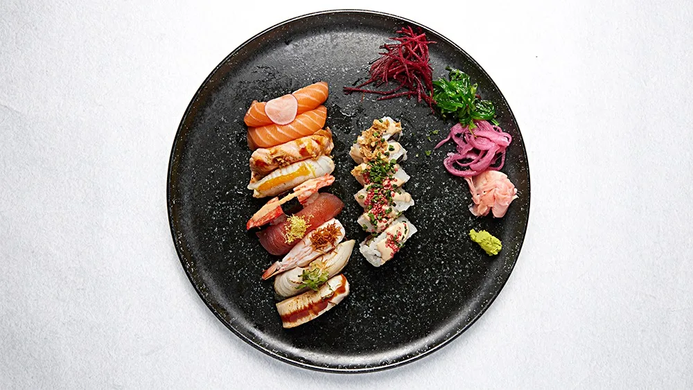 Sushi Meny - 15 bitar and Dryck