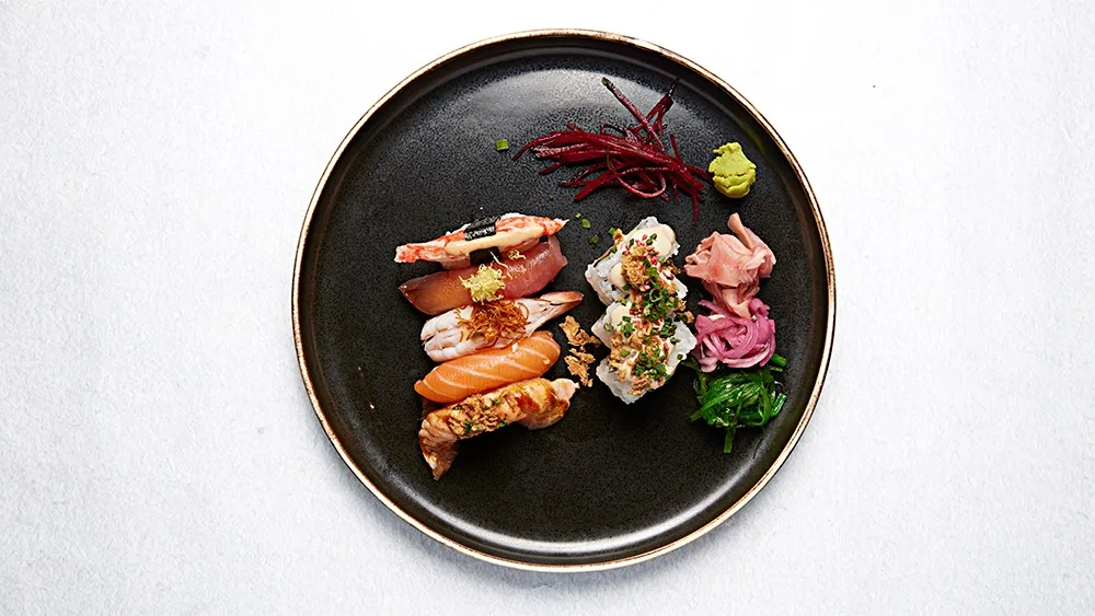Sushi Meny - 9 bitar