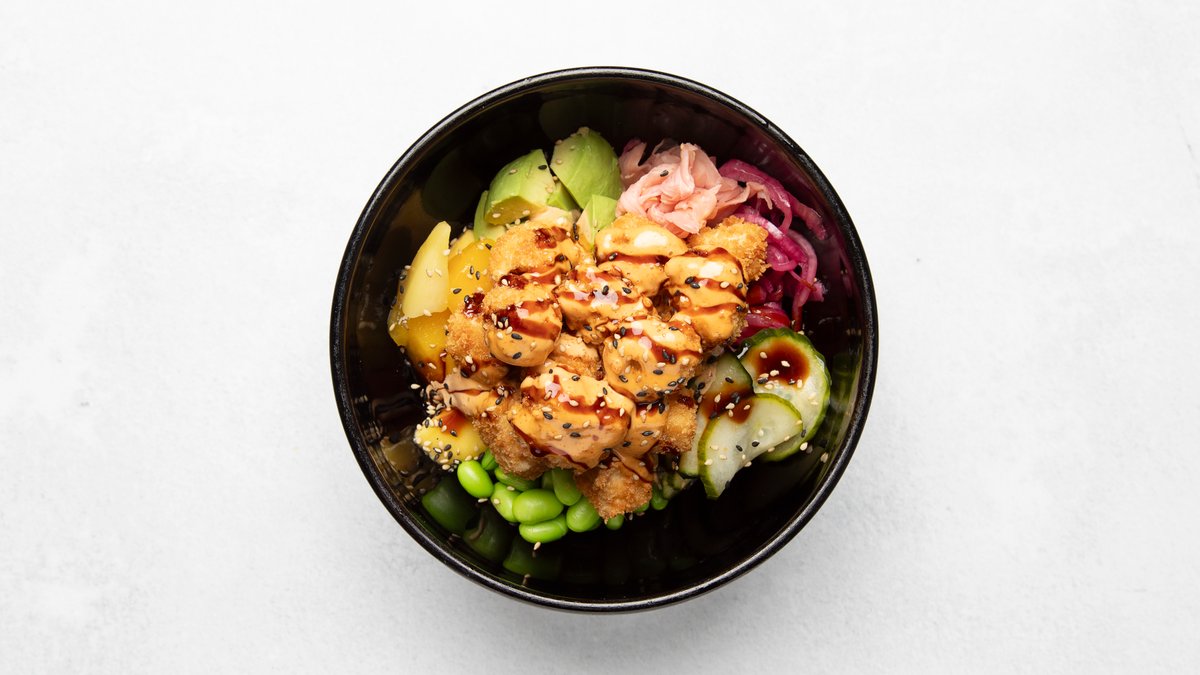 Vegetarisk Pokébowl