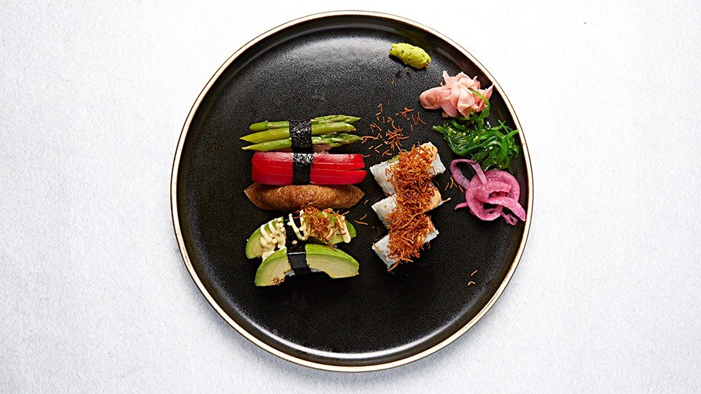 Vegetarisk Sushi - 12 bitar