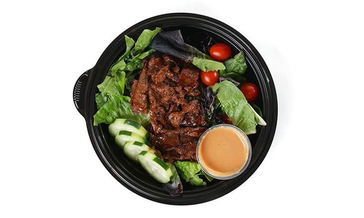 Beef Teriyaki Salad