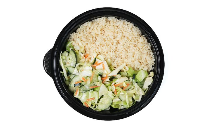 Rice and Asian Slaw - Small