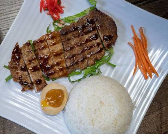 Lemongrass Pork Chop Platter