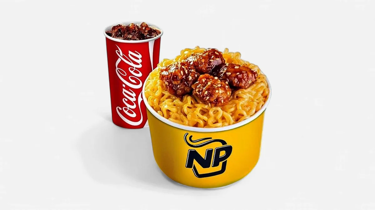 Meniu Buldak BBQ Crispy Picant