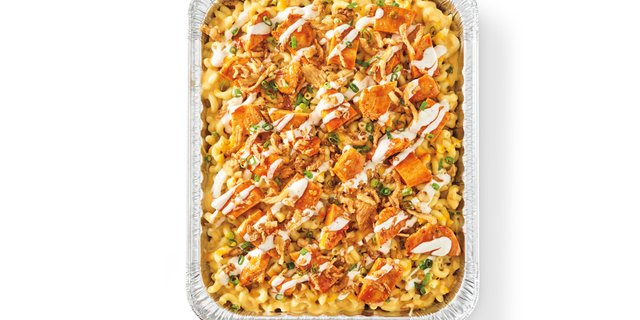 Buffalo Chicken Ranch Mac and Cheese