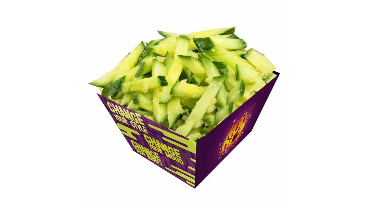 Salată de castraveți cu usturoi