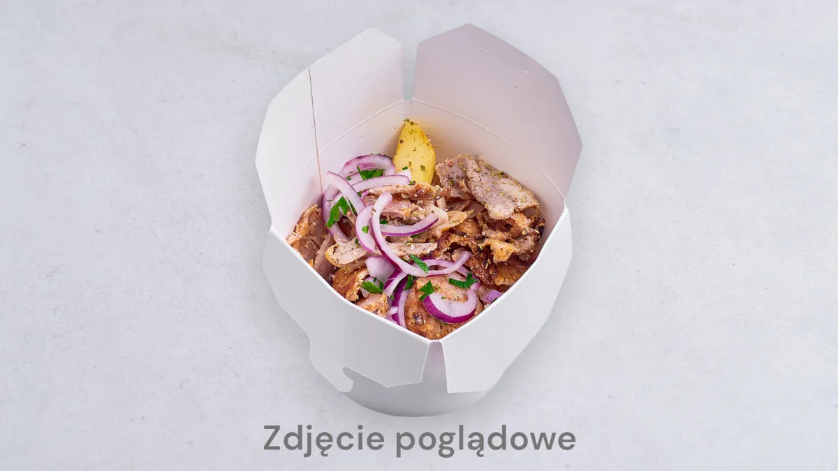 Kebab box samo mięso