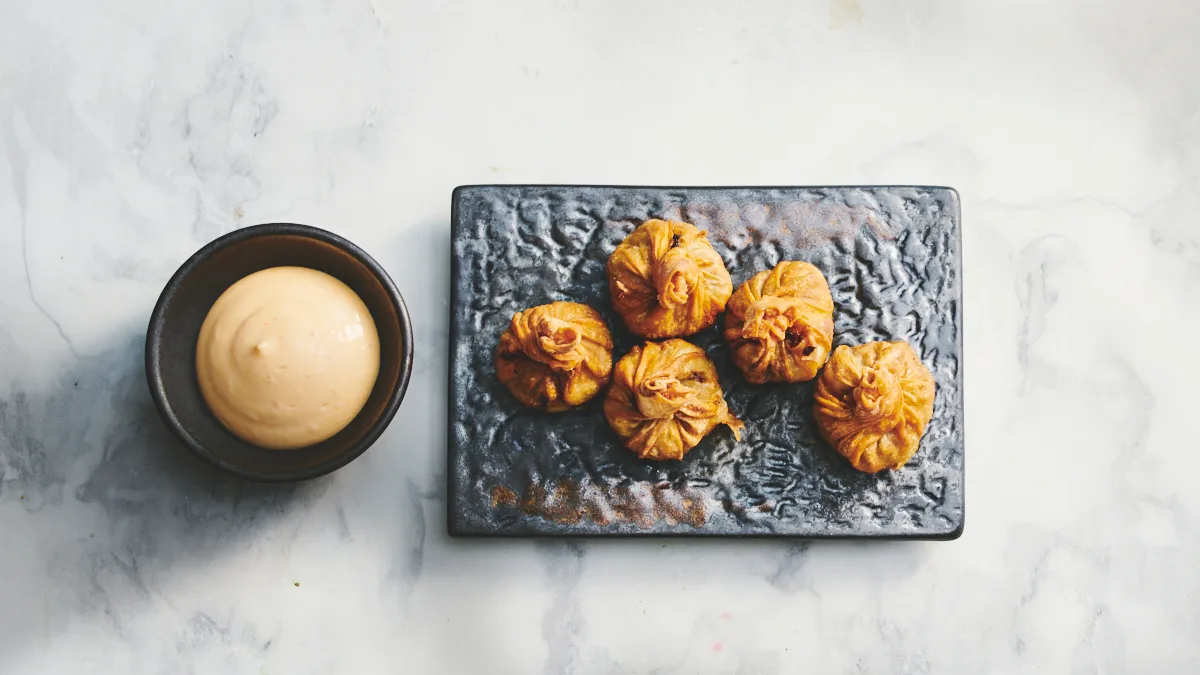 Wontons med oksekød (5 stk)