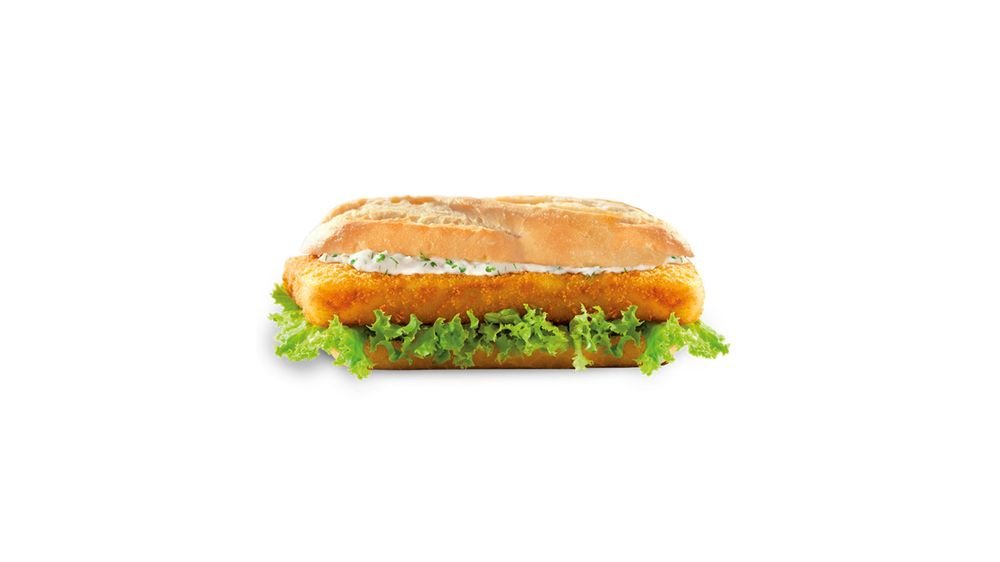 Backfisch-Baguette