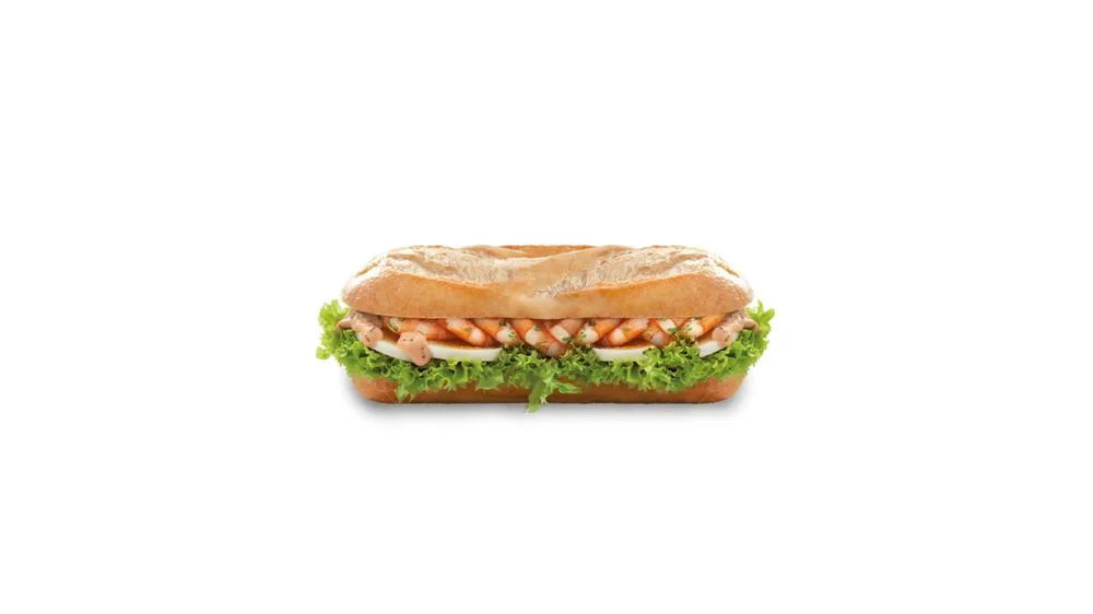 Garnelen Ei-Baguette