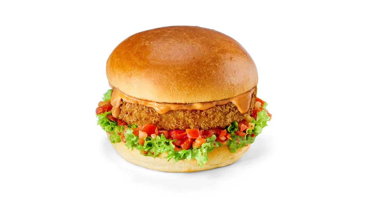 Salmon Burger Deluxe