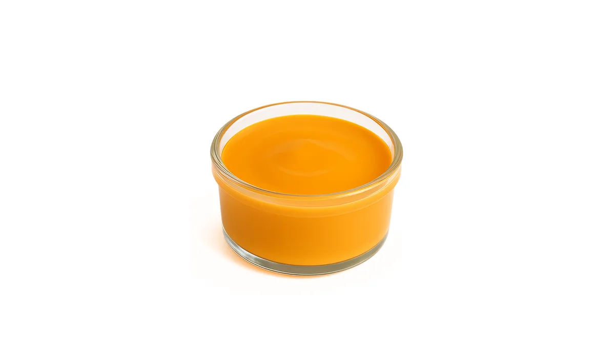 Sauce with cheddar flavor