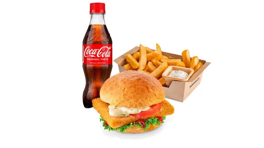 Classic Fish Burger Menü