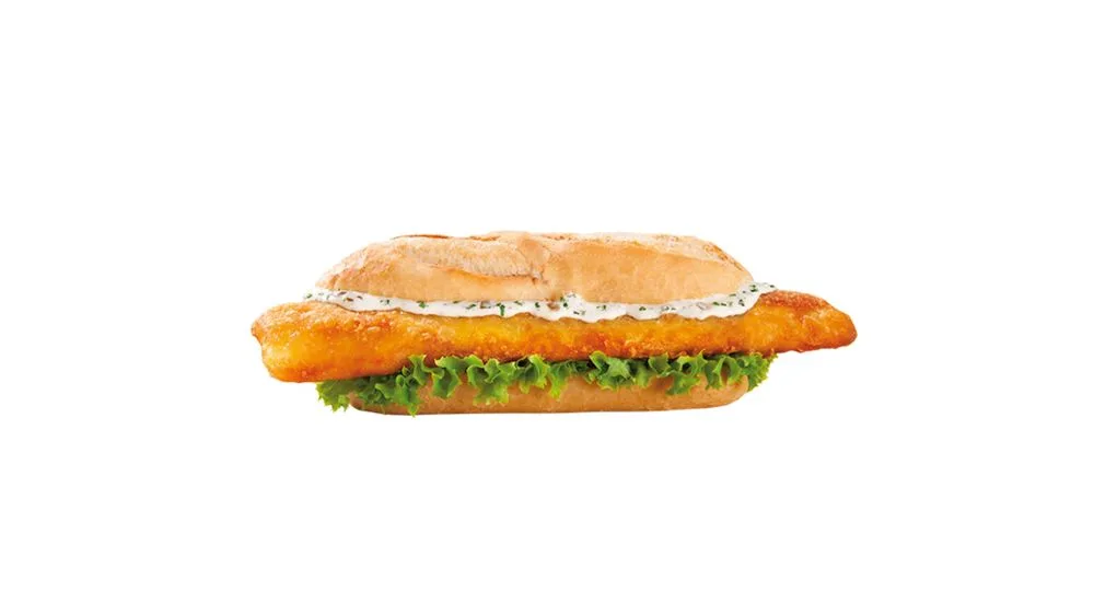 Küstenbackfisch-Baguette