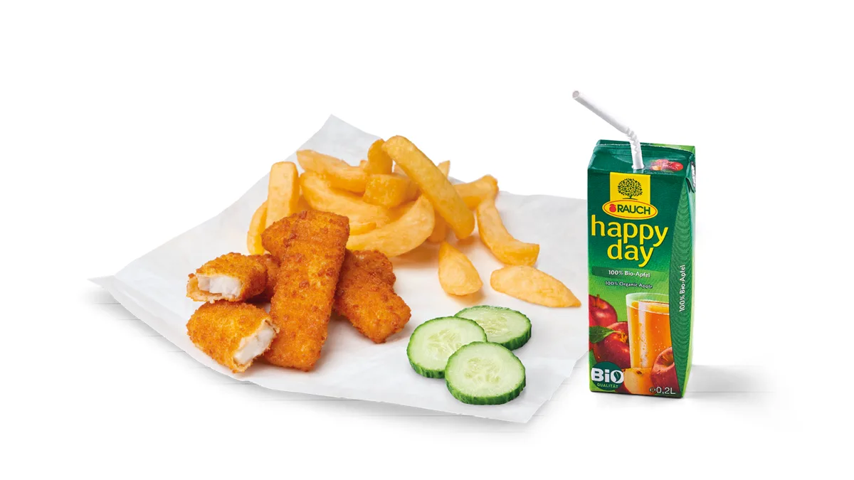 Children's Menu Fish Fingers