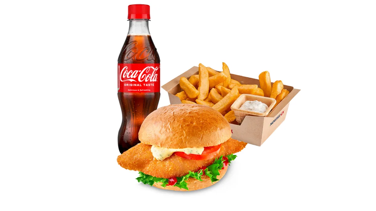 Classic Chicken Burger Menu
