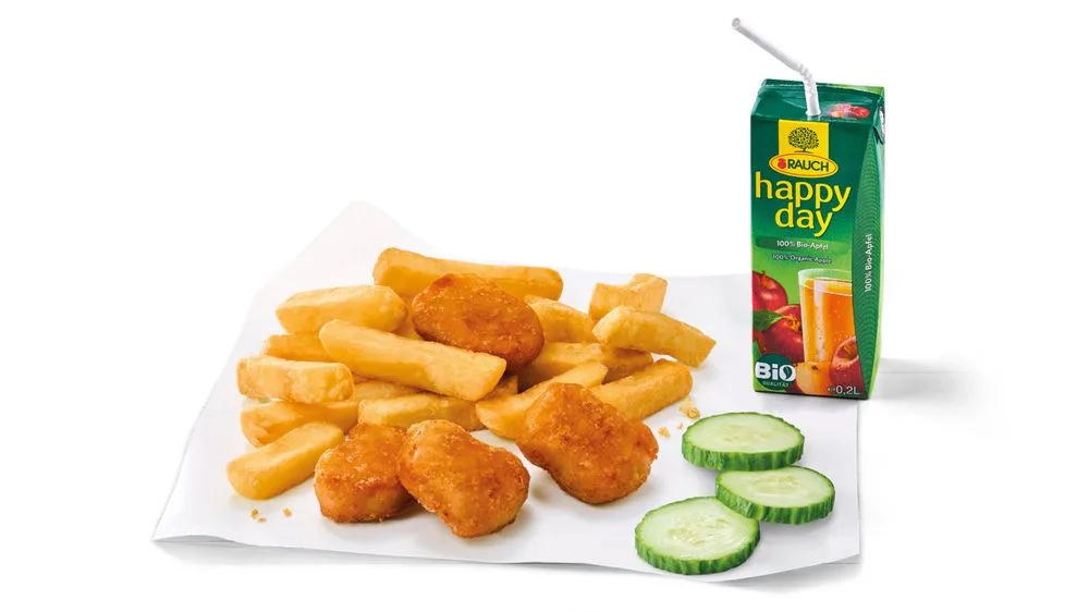 Kindermenü Chicken Nuggets